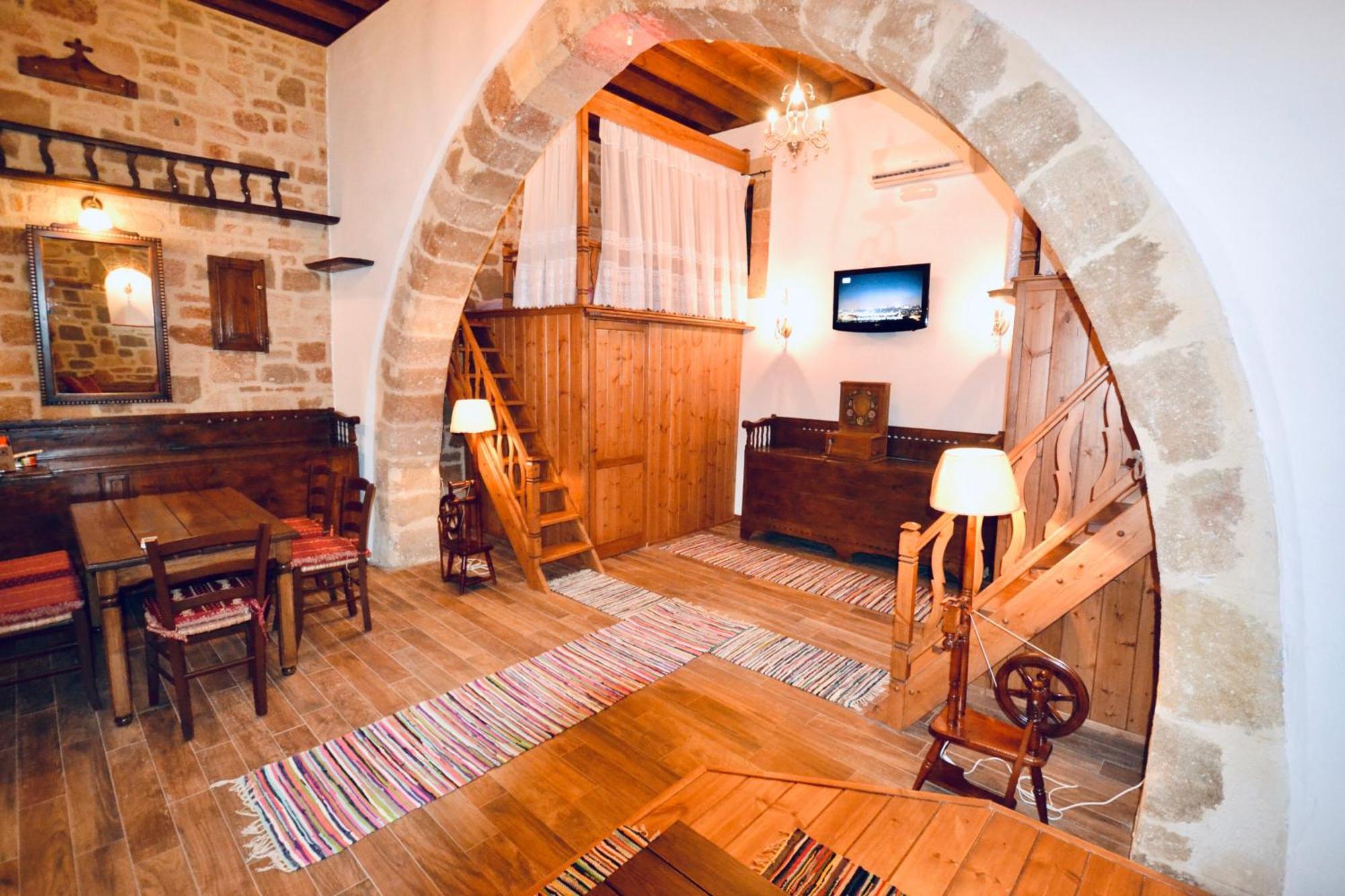 Villa Patitiri Traditional House With Hot Tub Archangelos  Luaran gambar