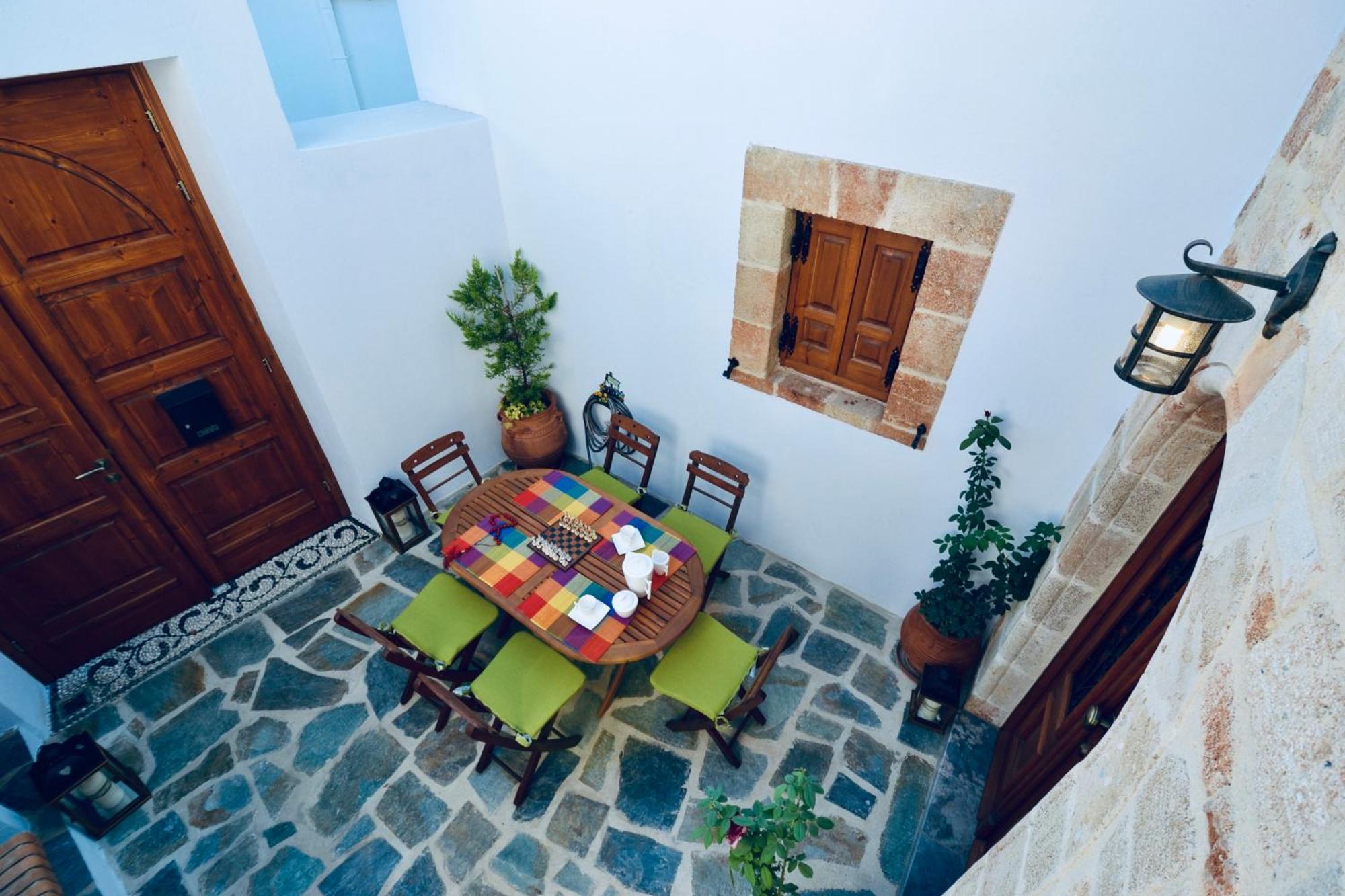 Villa Patitiri Traditional House With Hot Tub Archangelos  Luaran gambar