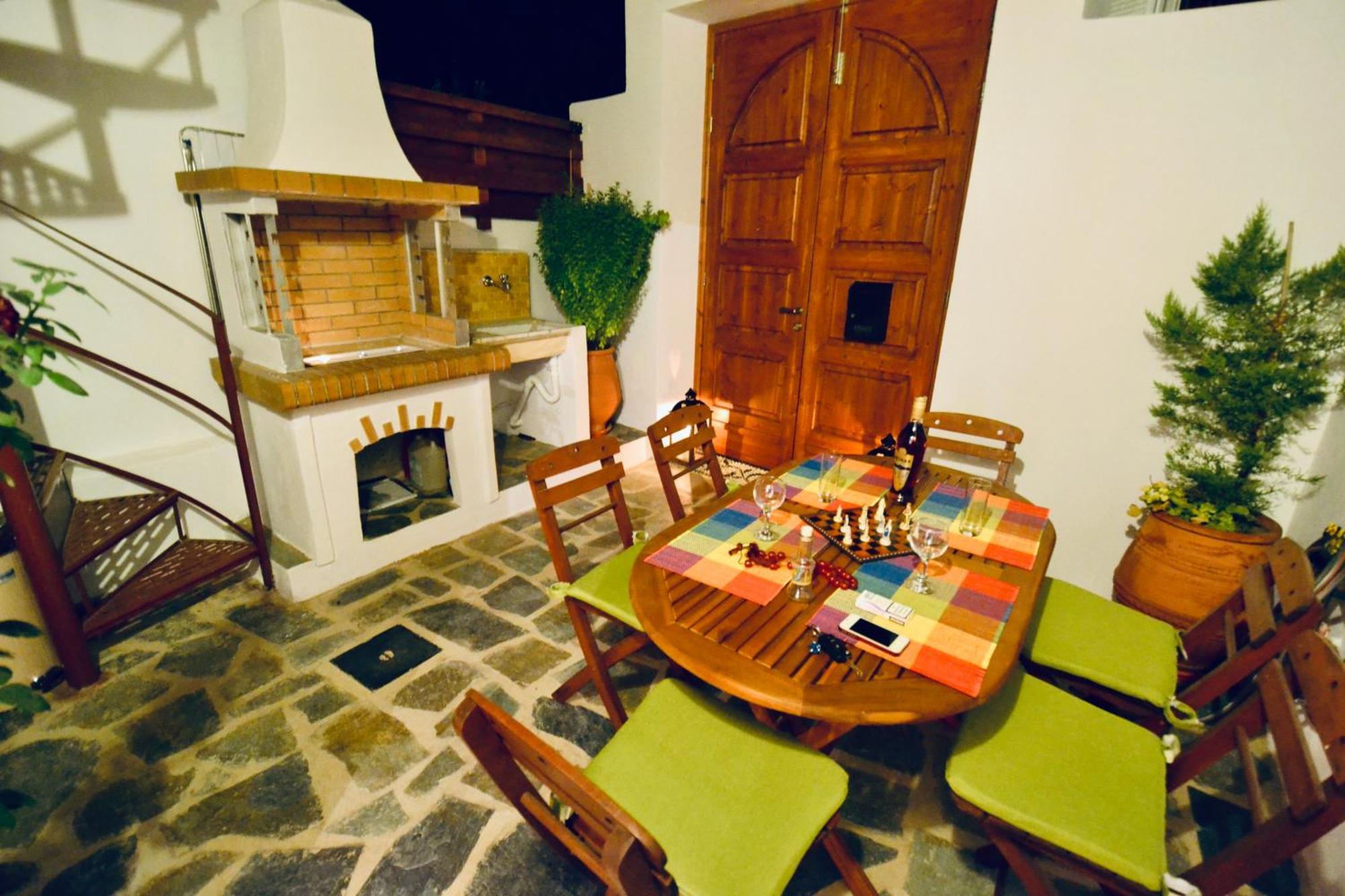 Villa Patitiri Traditional House With Hot Tub Archangelos  Luaran gambar