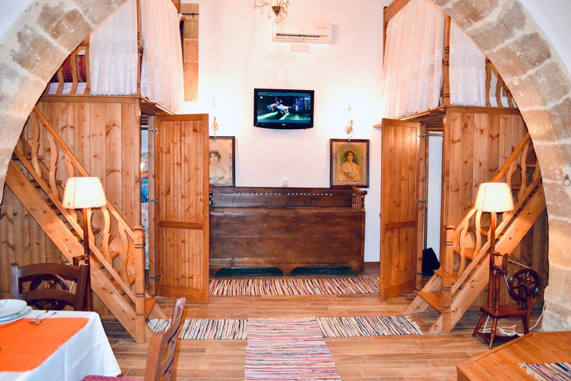 Villa Patitiri Traditional House With Hot Tub Archangelos  Luaran gambar