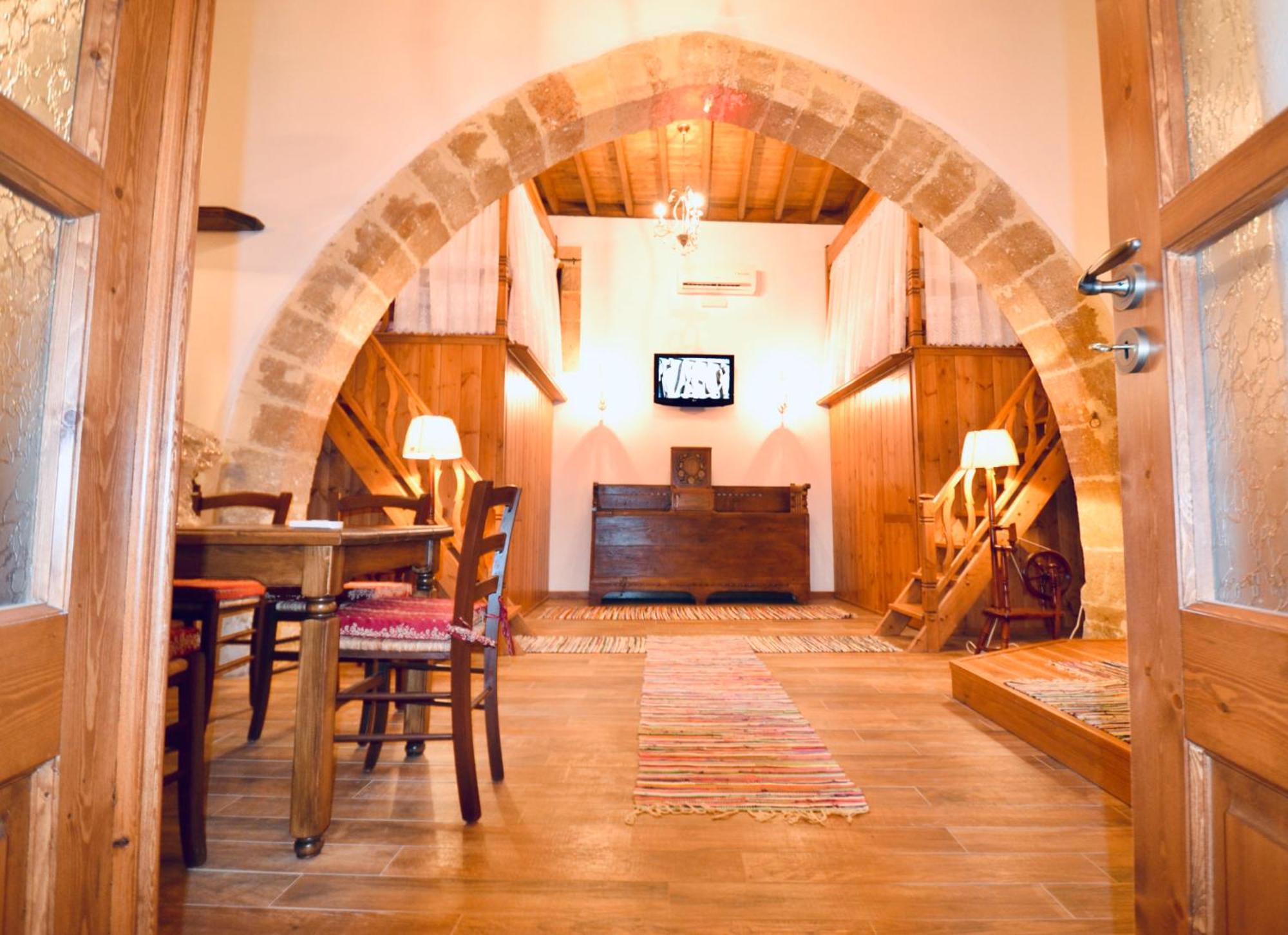 Villa Patitiri Traditional House With Hot Tub Archangelos  Luaran gambar